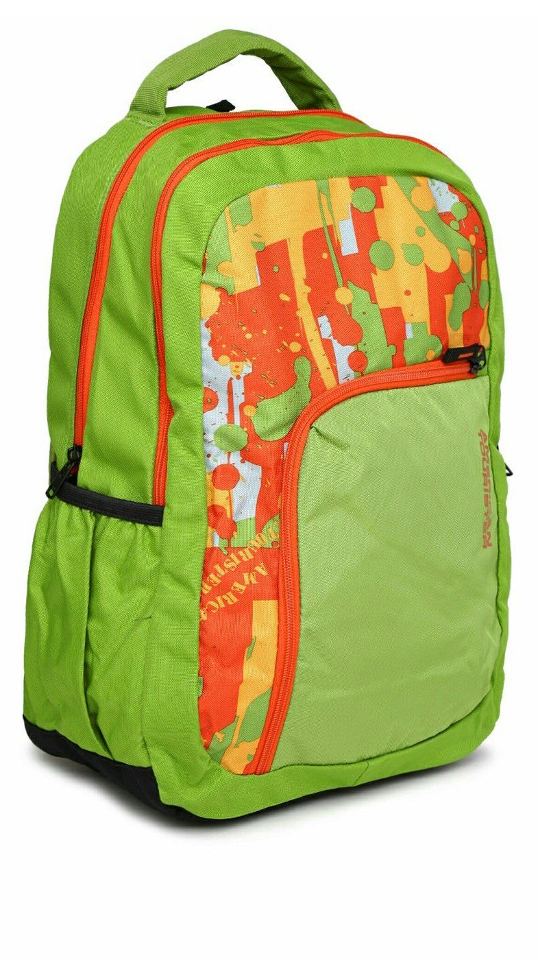 American Tourister Green Casual Backpack (Code 04 Lime) - Zamana.pk