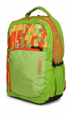 American Tourister Green Casual Backpack (Code 04 Lime) - Zamana.pk