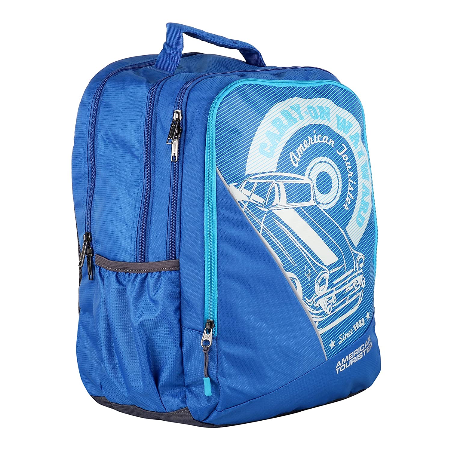 American Tourister POP 02 BLUE Backpack - Zamana.pk
