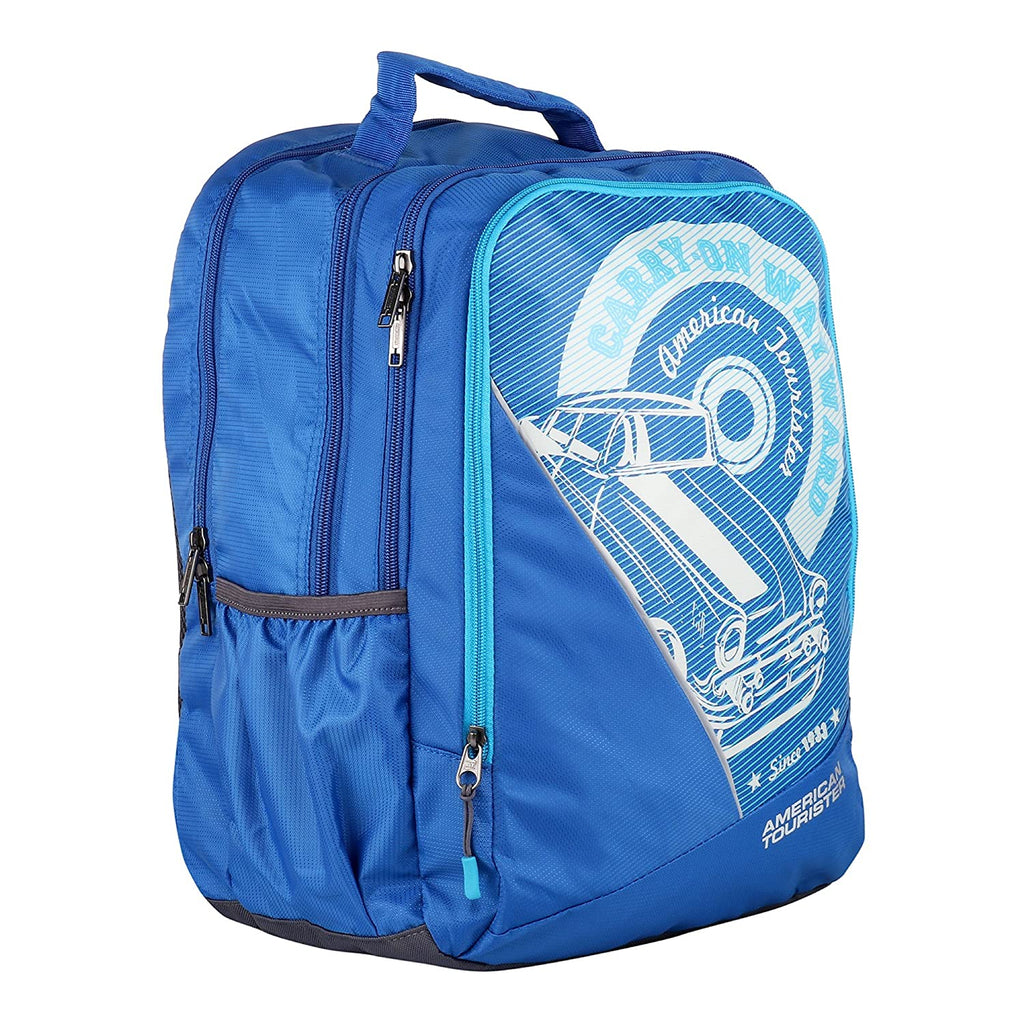 American Tourister POP 02 BLUE Backpack - Zamana.pk