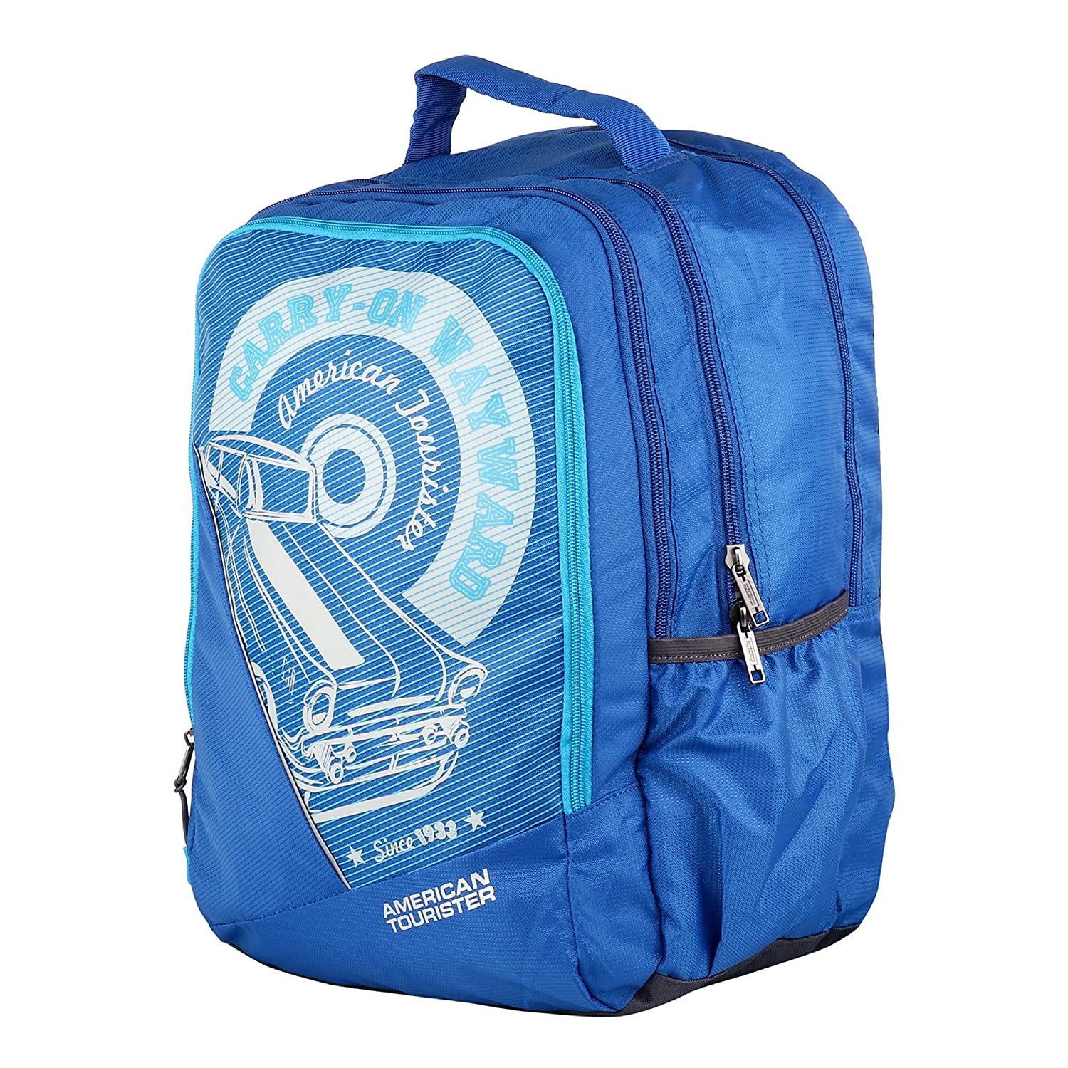 American Tourister POP 02 BLUE Backpack - Zamana.pk