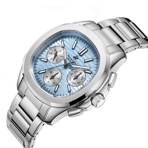 Beverly Hills Polo Club BP3212X.300 Steel Strap & Clasp Detail - Zamana