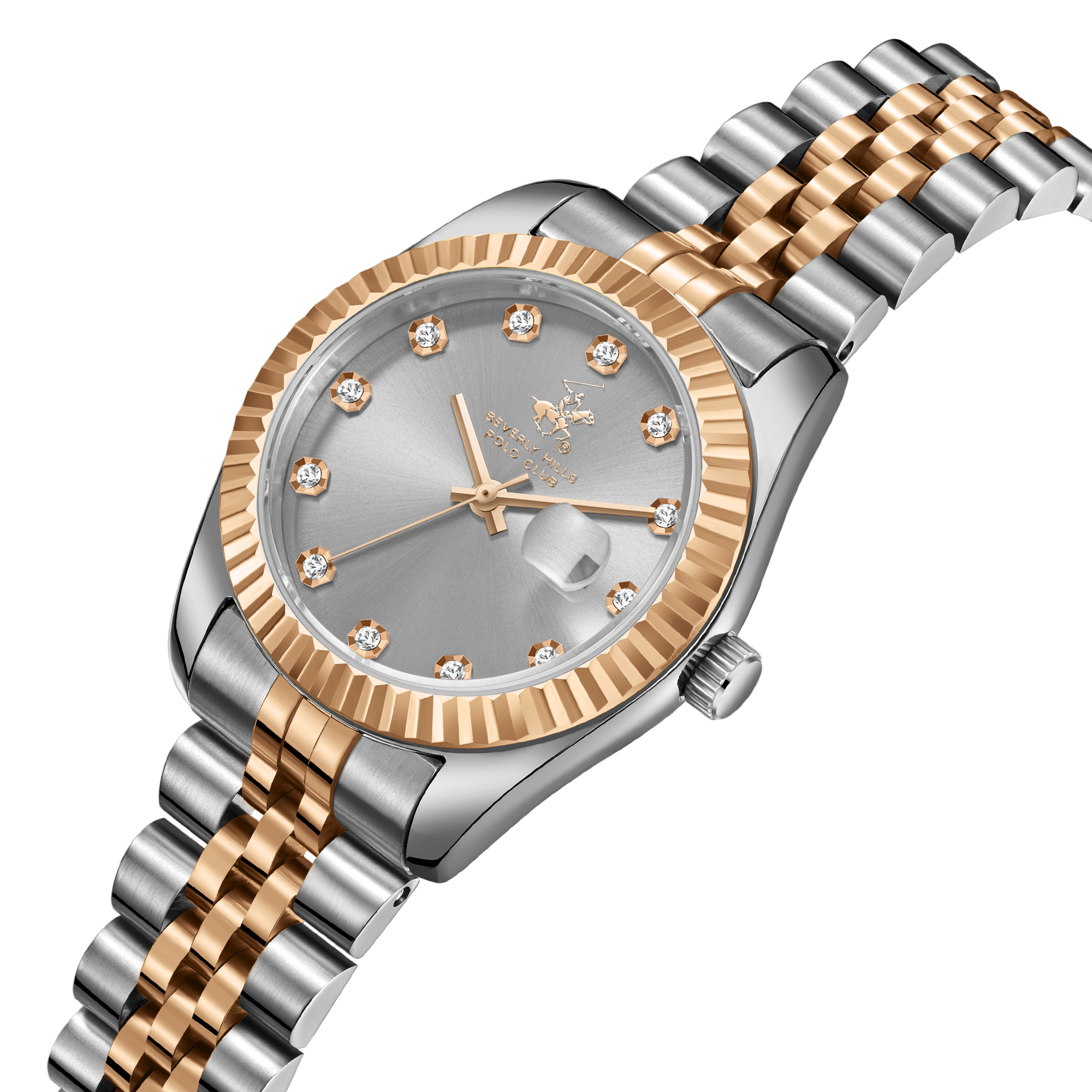 Beverly Hills Polo Club BP3654X.530 Women's Watch Strap & Clasp Detail - Zamana