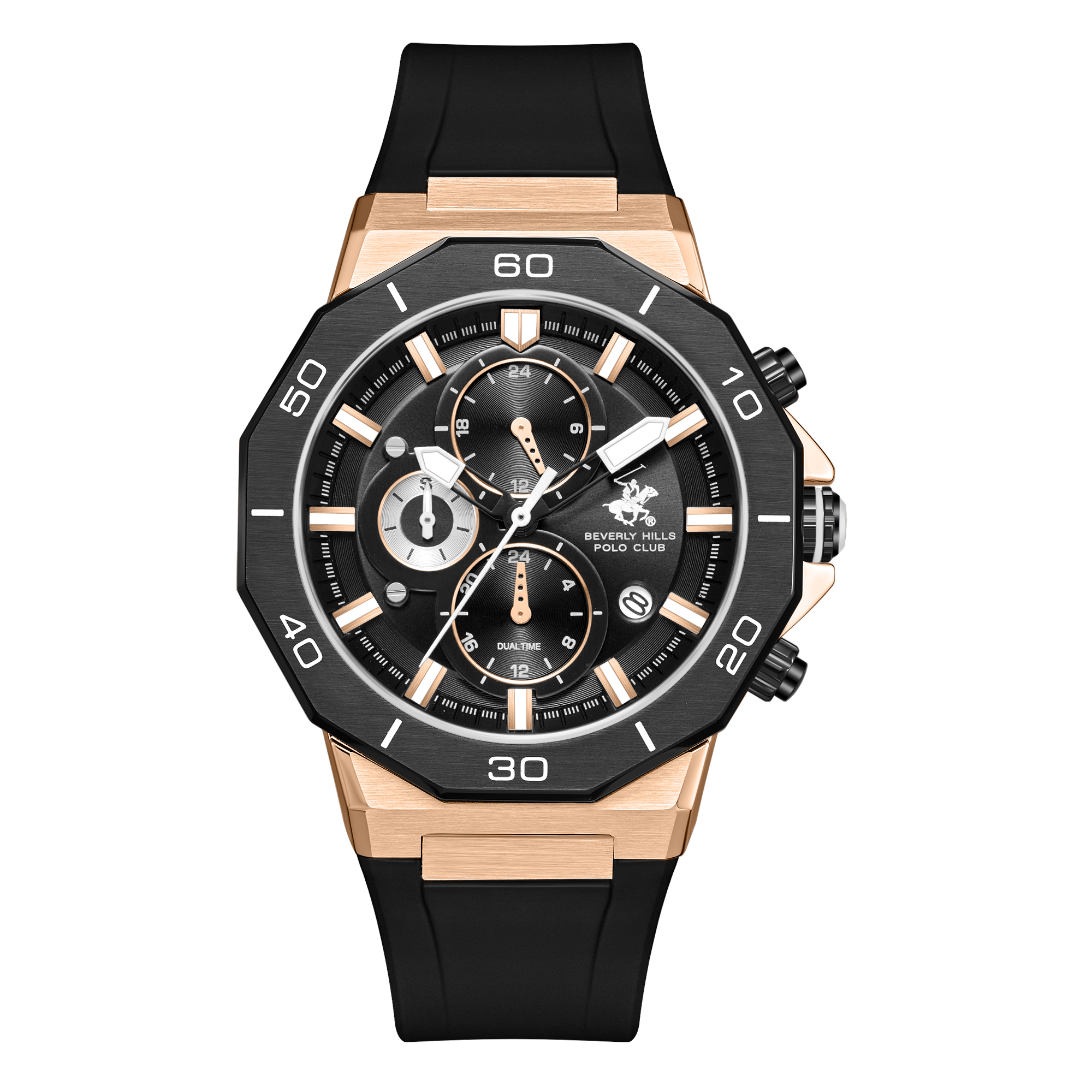 Beverly Hills Polo Club BP3784X.451 Men's Watch Front Dial View - Zamana