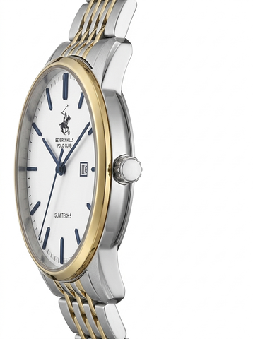 Beverly Hills Polo Club BP3895X.230 Steel Strap & Clasp Detail - Zamana