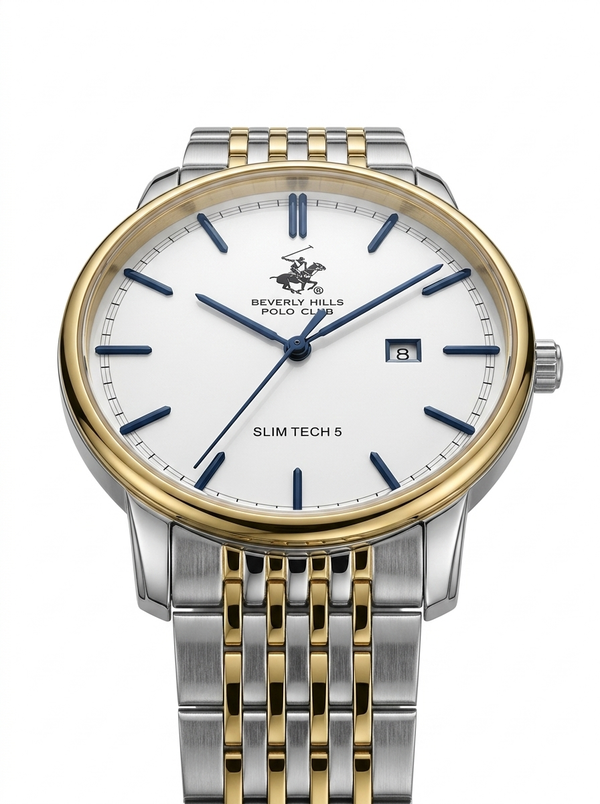 Beverly Hills Polo Club BP3895X.230 Water Resistant Caseback & Engraving - Zamana