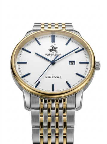 Beverly Hills Polo Club BP3895X.230 Water Resistant Caseback & Engraving - Zamana