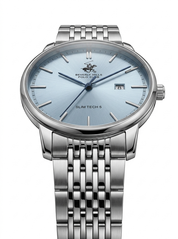 Beverly Hills Polo Club BP3895X.300 Water Resistant Caseback & Engraving - Zamana