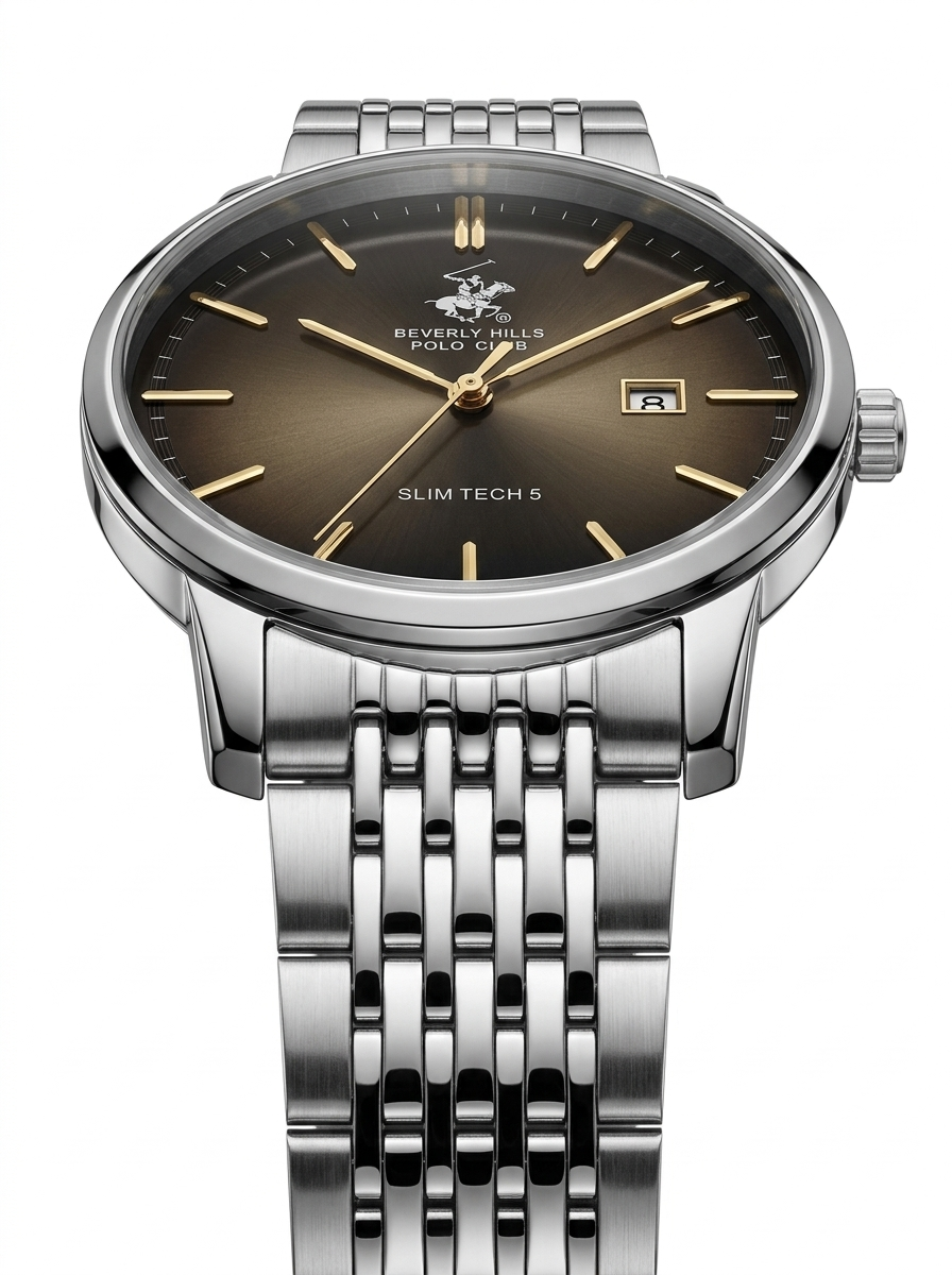Beverly Hills Polo Club BP3895X.340 Water Resistant Caseback & Engraving - Zamana