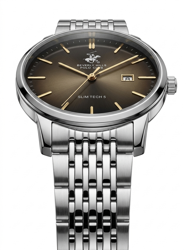 Beverly Hills Polo Club BP3895X.340 Water Resistant Caseback & Engraving - Zamana