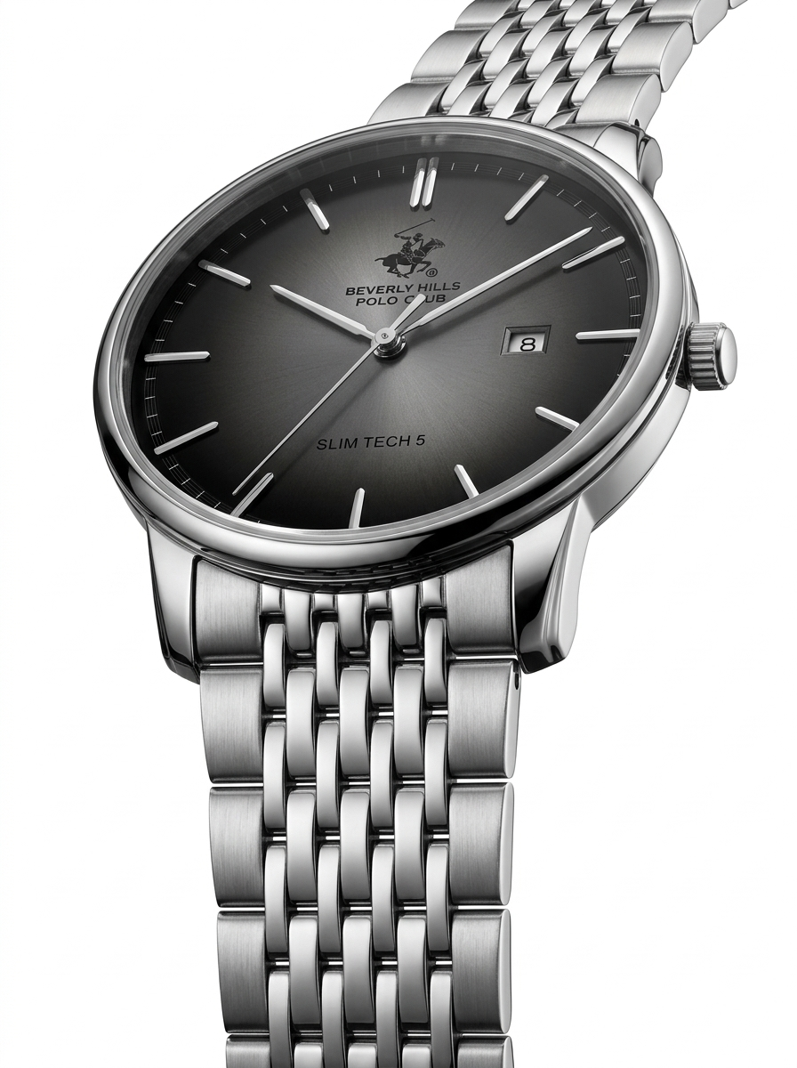 Beverly Hills Polo Club BP3895X.350 Water Resistant Caseback & Engraving - Zamana