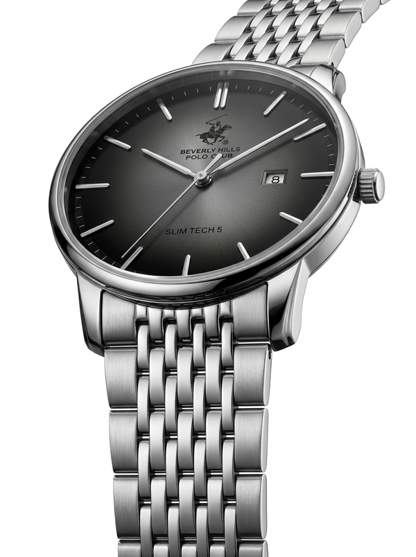 Beverly Hills Polo Club BP3895X.350 Water Resistant Caseback & Engraving - Zamana
