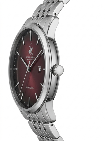 Beverly Hills Polo Club BP3895X.380 Steel Strap & Clasp Detail - Zamana