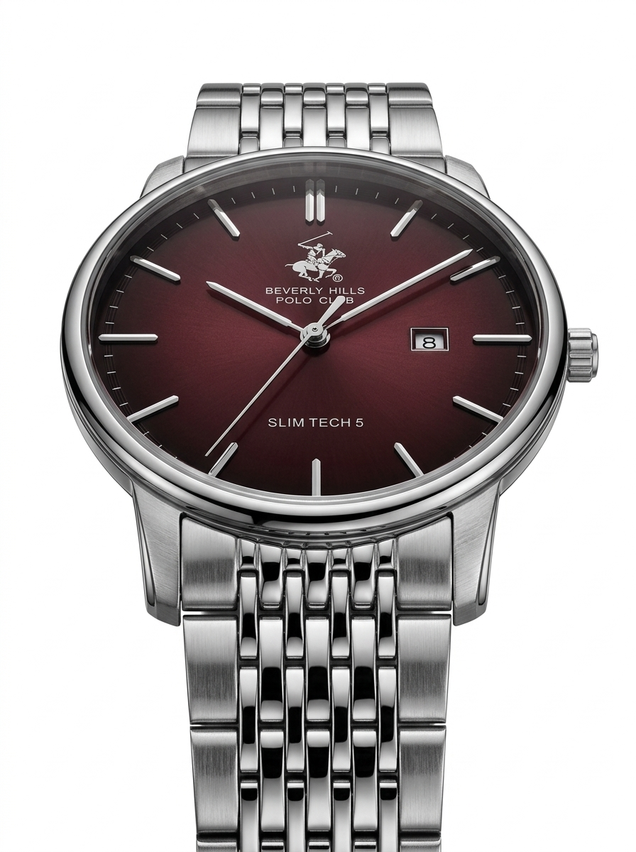 Beverly Hills Polo Club BP3895X.380 Water Resistant Caseback & Engraving - Zamana