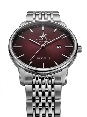 Beverly Hills Polo Club BP3895X.380 Water Resistant Caseback & Engraving - Zamana
