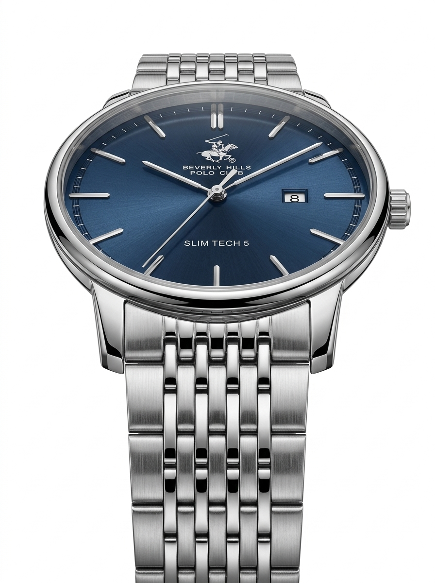 Beverly Hills Polo Club BP3895X.390 Water Resistant Caseback & Engraving - Zamana