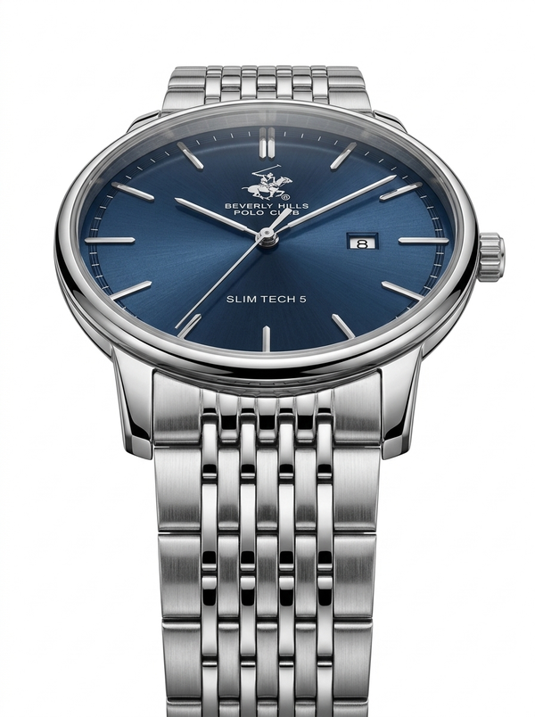 Beverly Hills Polo Club BP3895X.390 Water Resistant Caseback & Engraving - Zamana