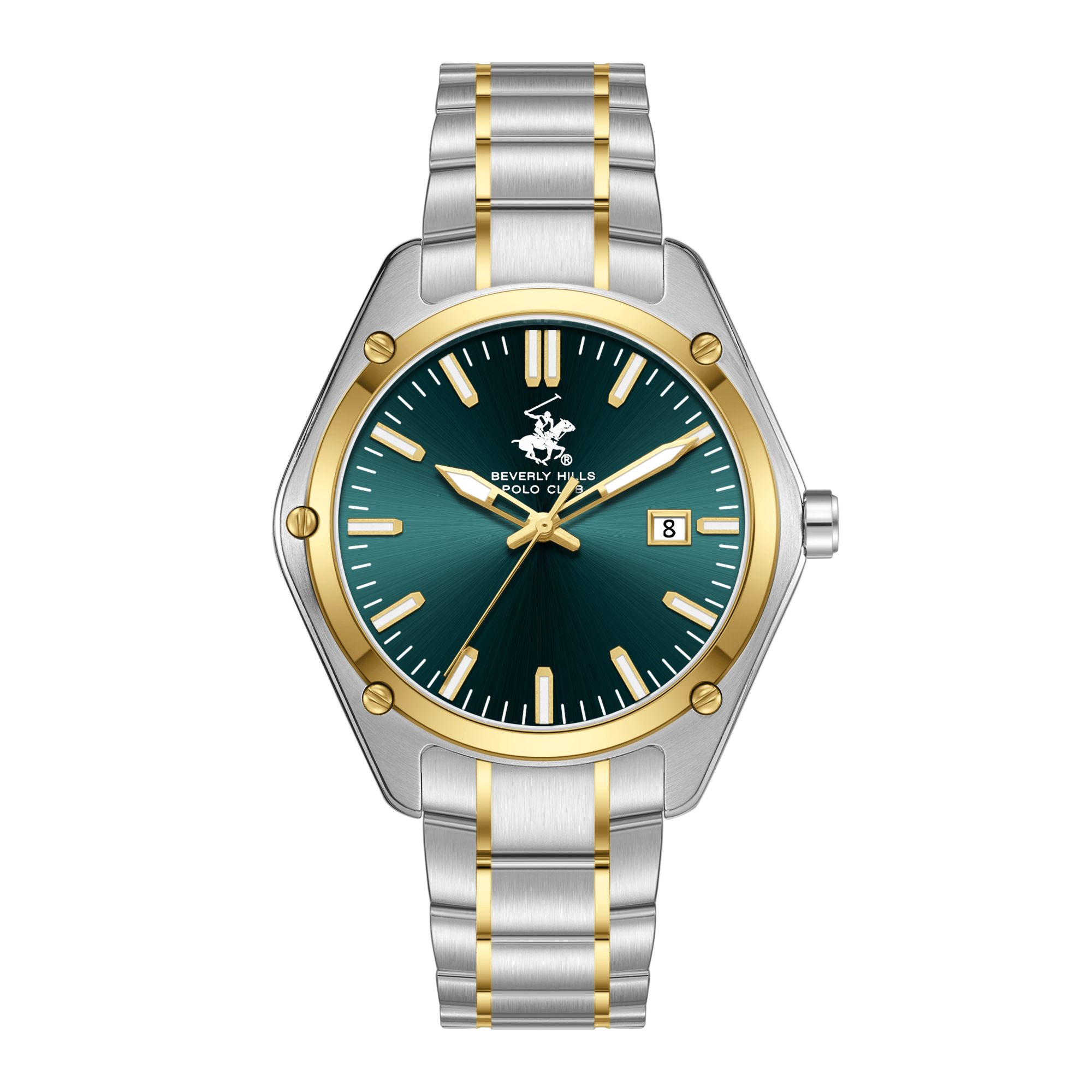 Beverly Hills Polo Club BP3896X.290 Men's Watch Front Dial View - Zamana