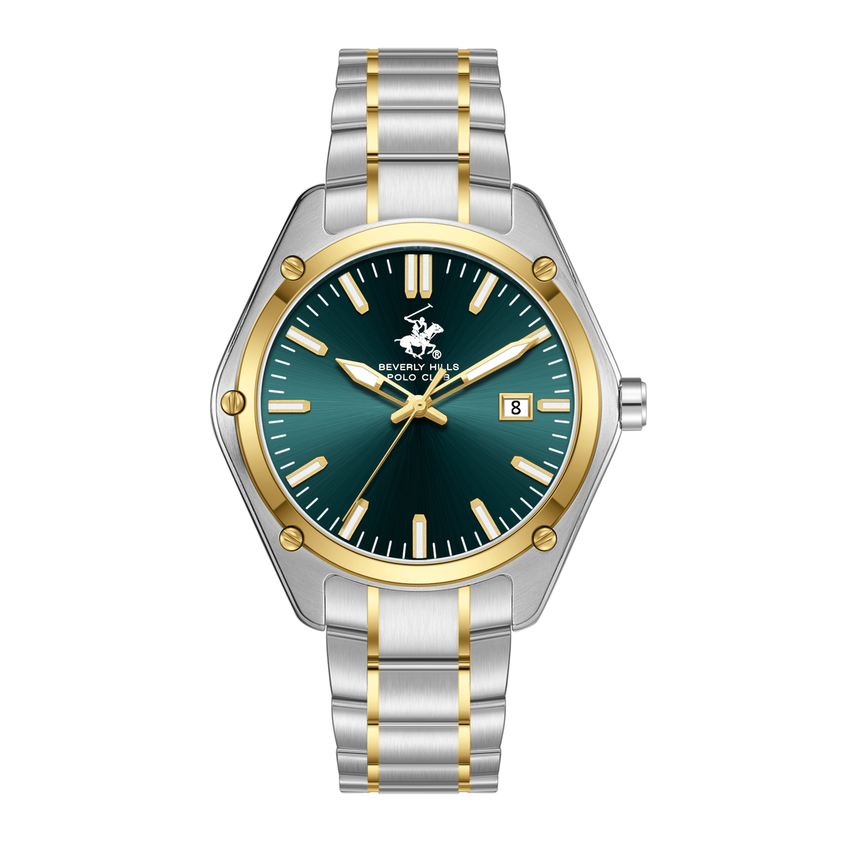 Beverly Hills Polo Club BP3896X.290 Men's Watch Front Dial View - Zamana