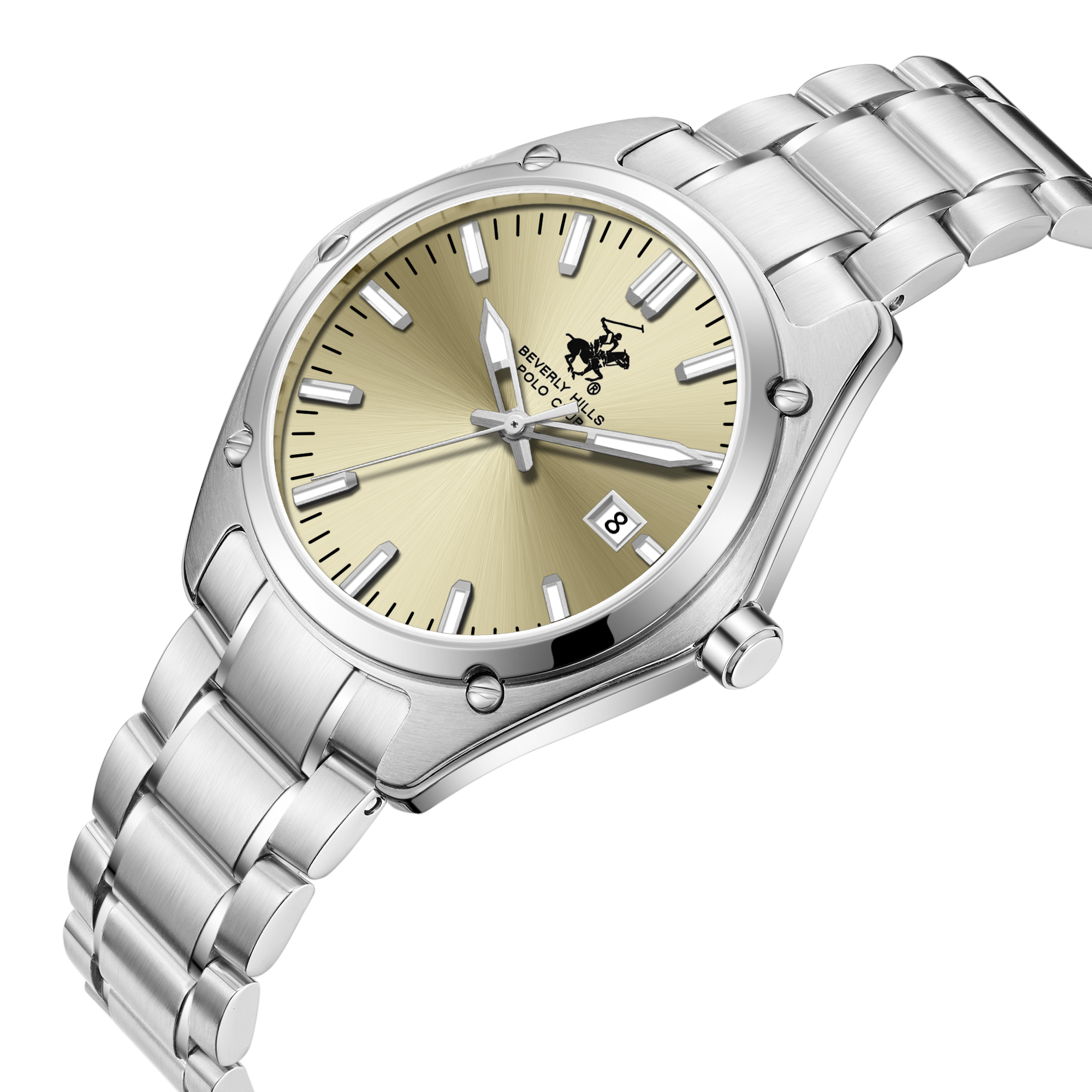 Beverly Hills Polo Club BP3896X.310 Stainless Steel Bracelet & Clasp Detail - Zamana