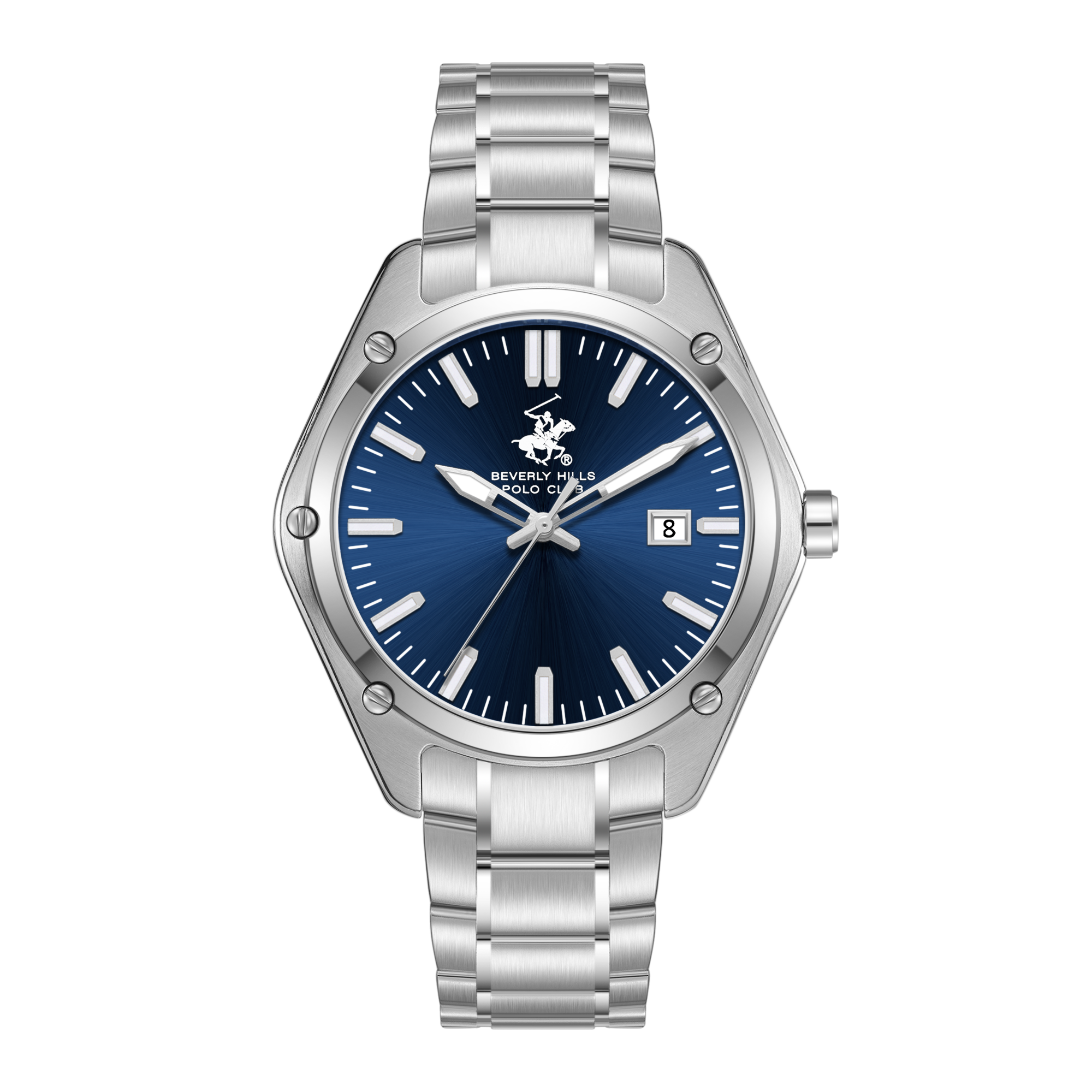 Beverly Hills Polo Club BP3896X.390 Men's Watch Front Dial View - Zamana
