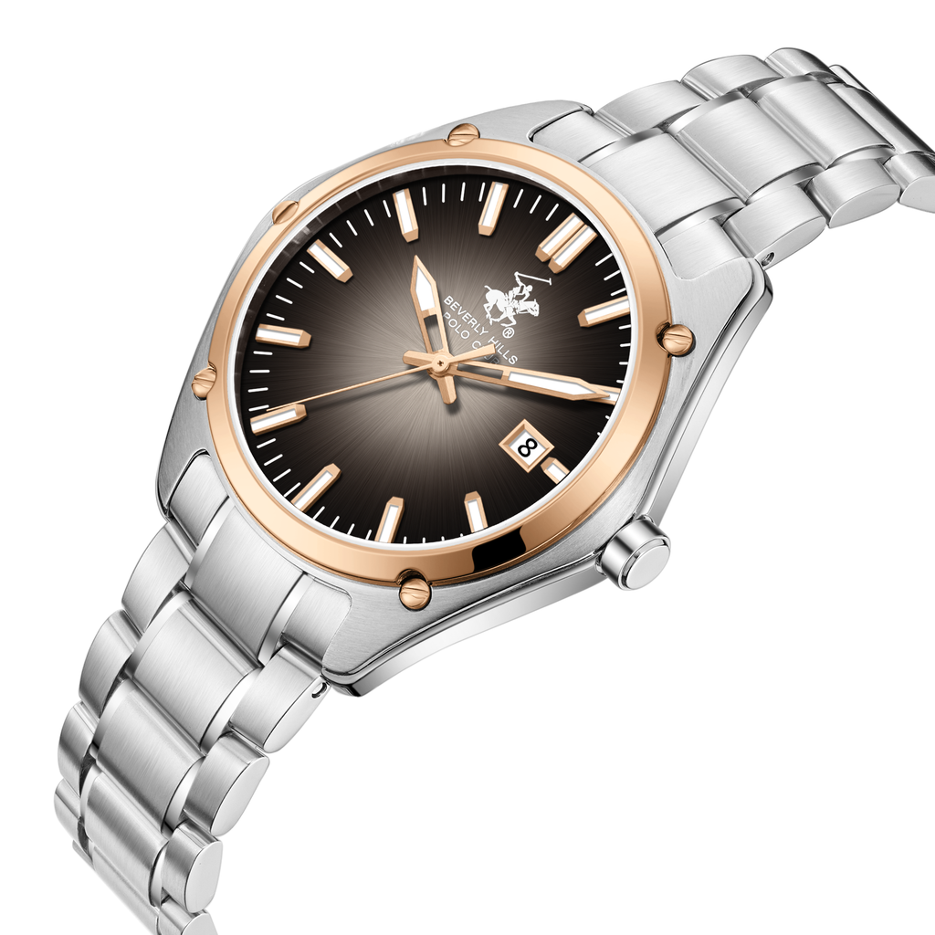 Beverly Hills Polo Club BP3896X.540 Steel Strap & Clasp Detail - Zamana