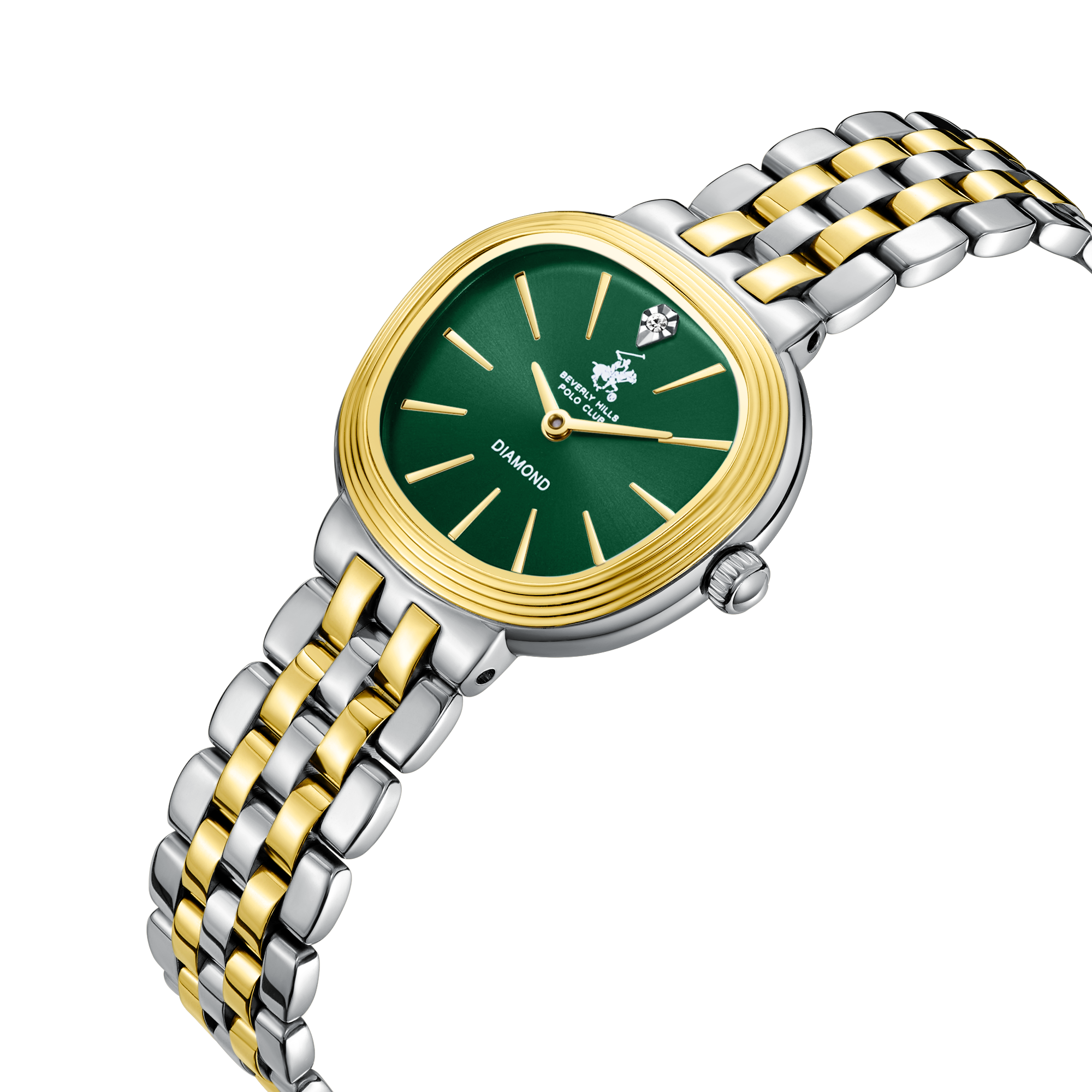 Beverly Hills Polo Club BP3903C.270 Women's Steel Strap & Clasp Detail - Zamana