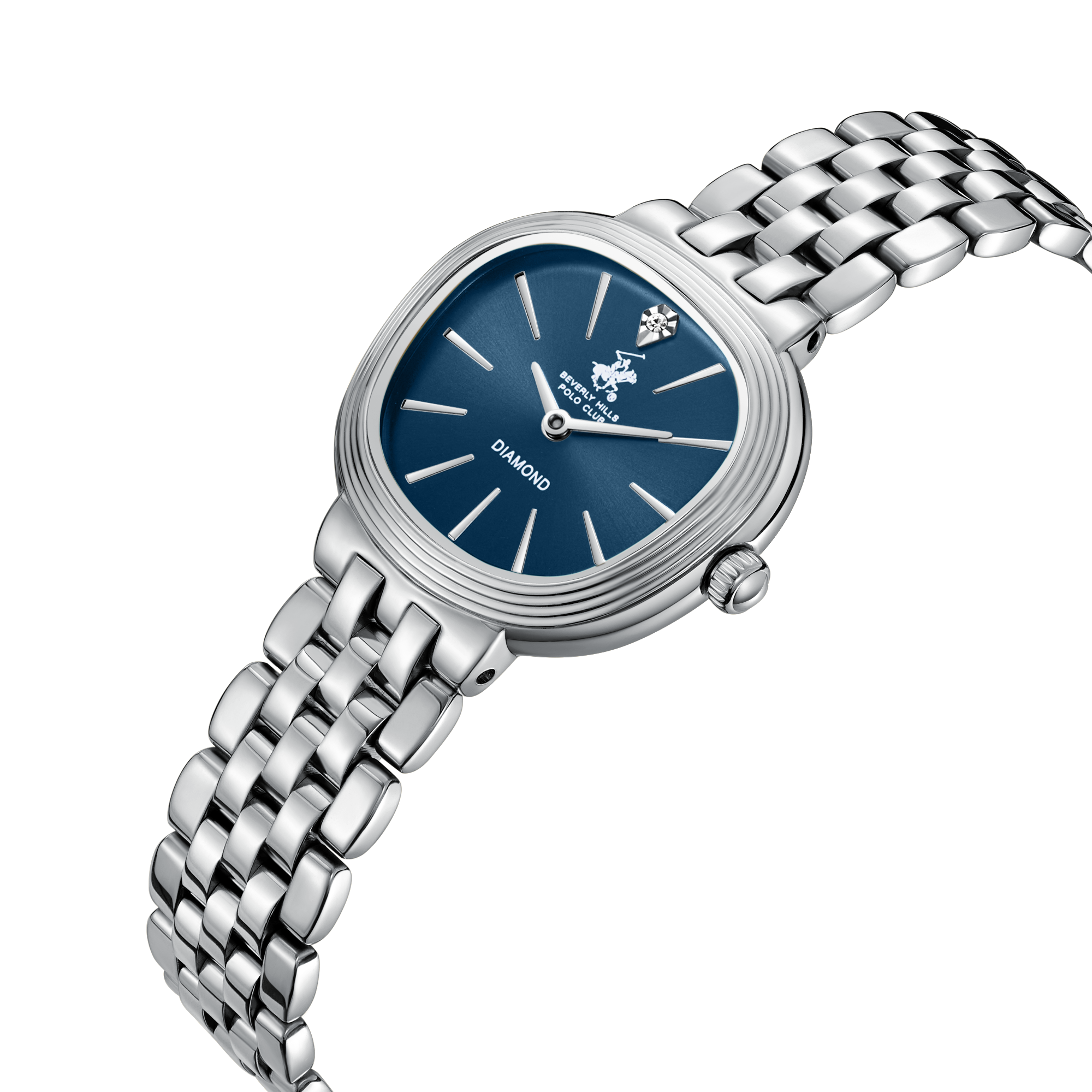 Beverly Hills Polo Club BP3903C.390 Women's Dark Blue Dial Steel Strap Watch Secondary image