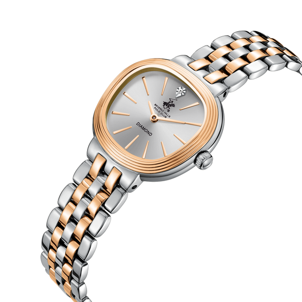 Beverly Hills Polo Club BP3903C.530 Women's Steel Strap & Clasp Detail - Zamana