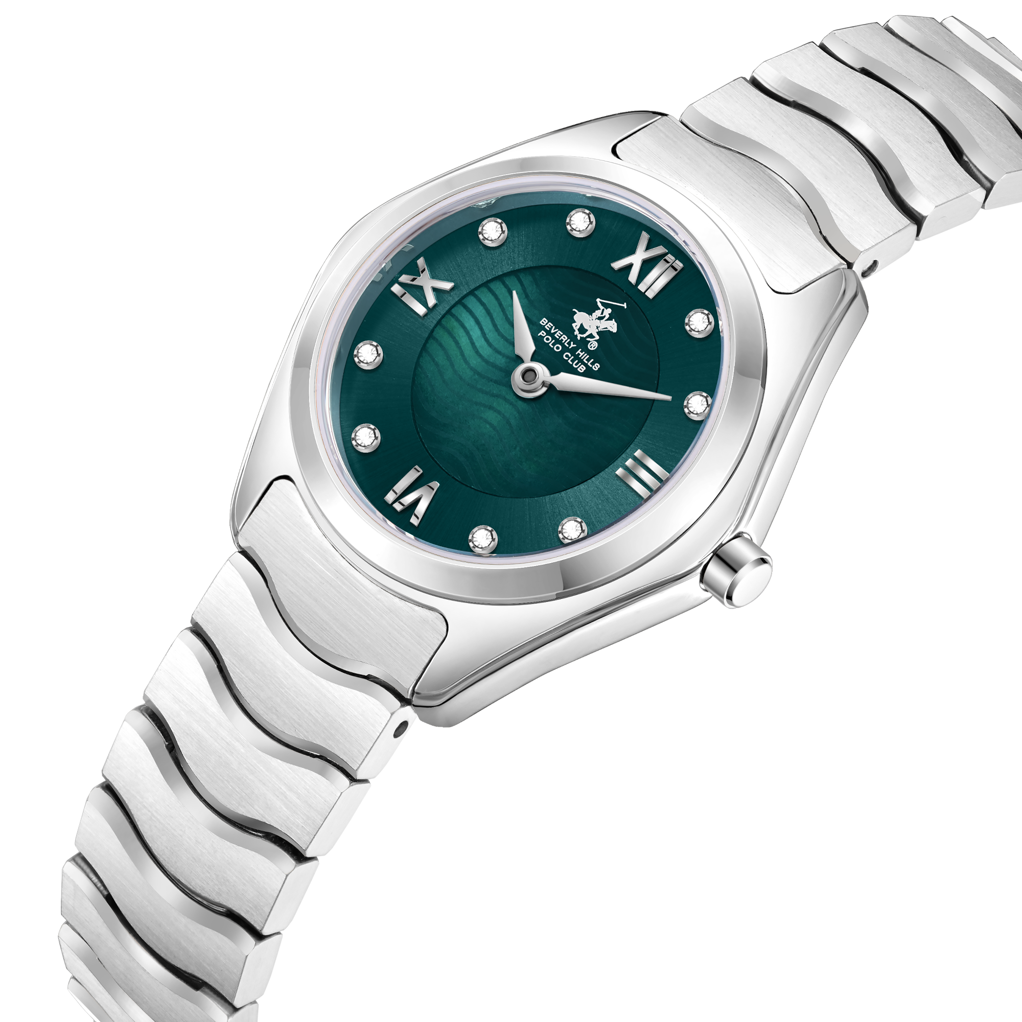 Beverly Hills Polo Club BP3904C.390 Women's Dark Blue Steel Strap Watch Secondary image