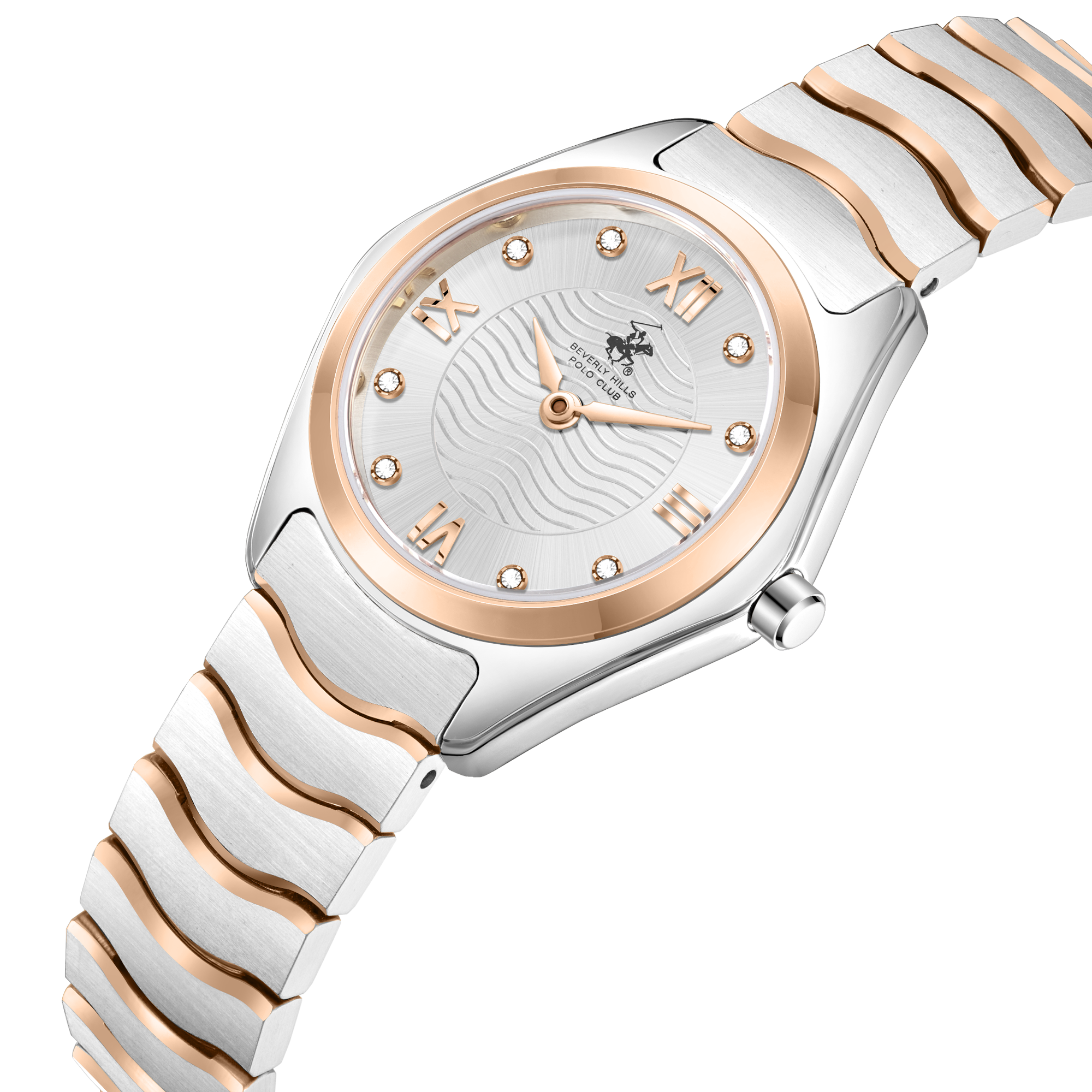 Beverly Hills Polo Club BP3904C.530 Women's Silver Dial Steel Strap Watch Secondary image