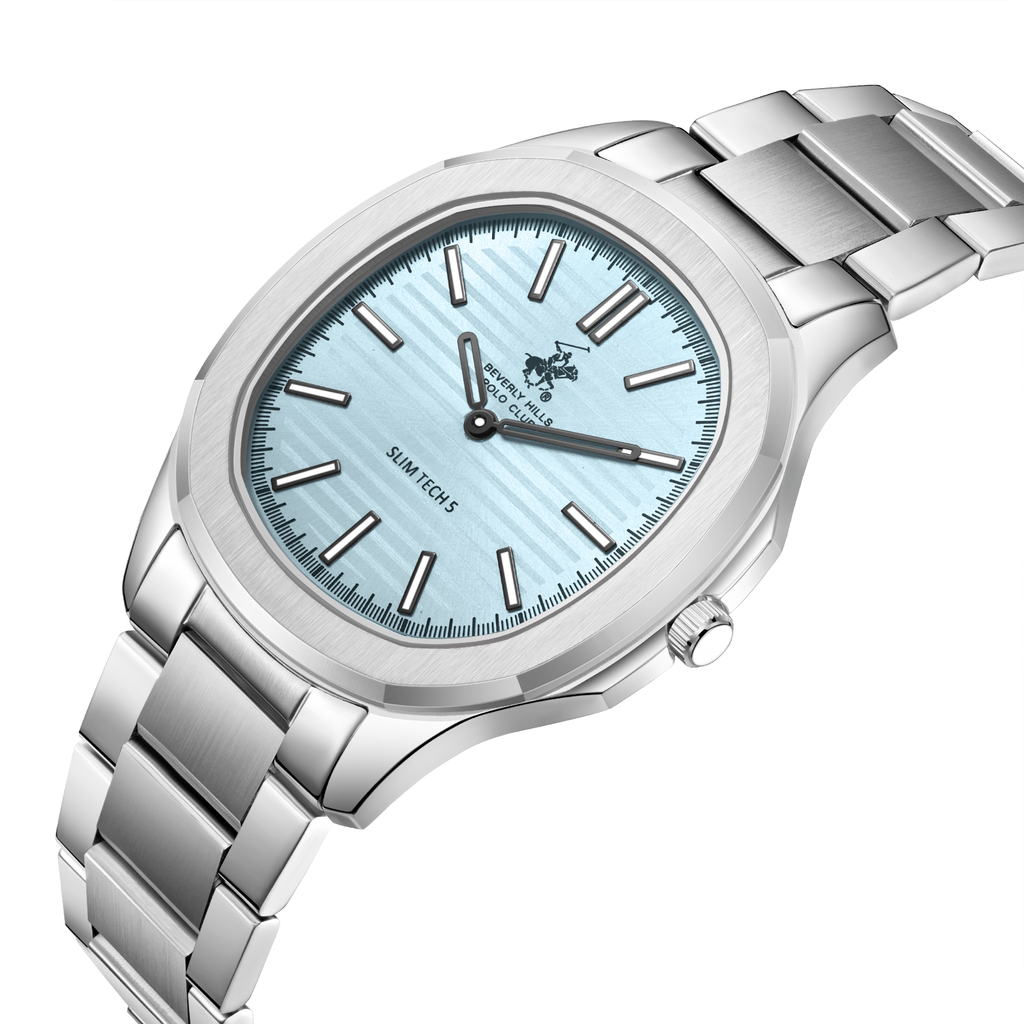 Beverly Hills Polo Club BP3906X.300 Stainless Steel Strap & Clasp Detail - Zamana