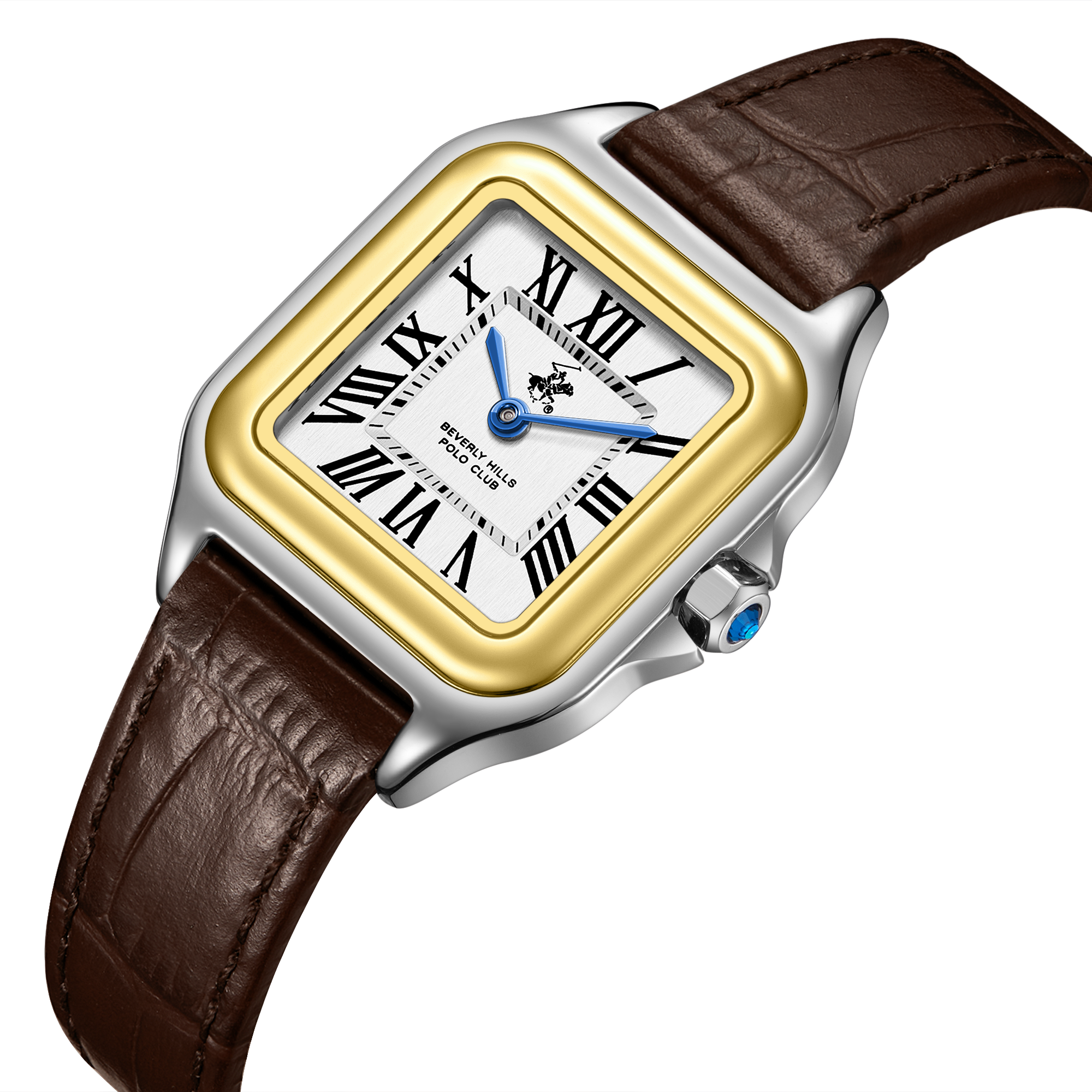 Beverly Hills Polo Club BP3908C.232 Women's Silver Dial Leather Strap Watch Secondary image
