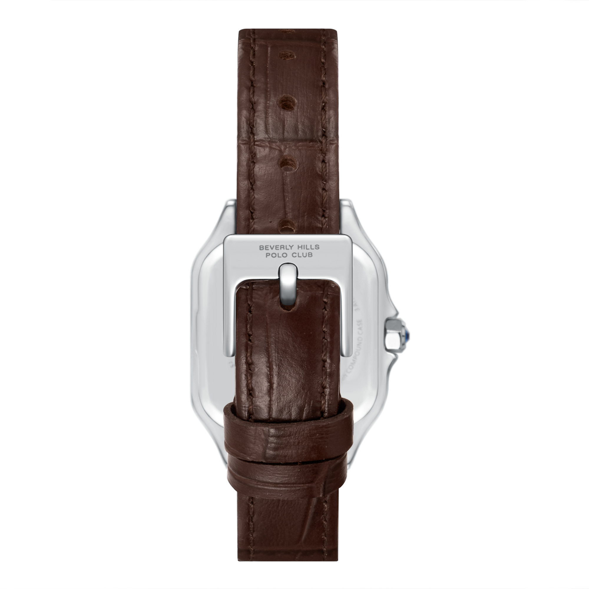Beverly Hills Polo Club BP3908C.232 Women's Silver Dial Leather Strap Watch - Photo 4 - Zamana
