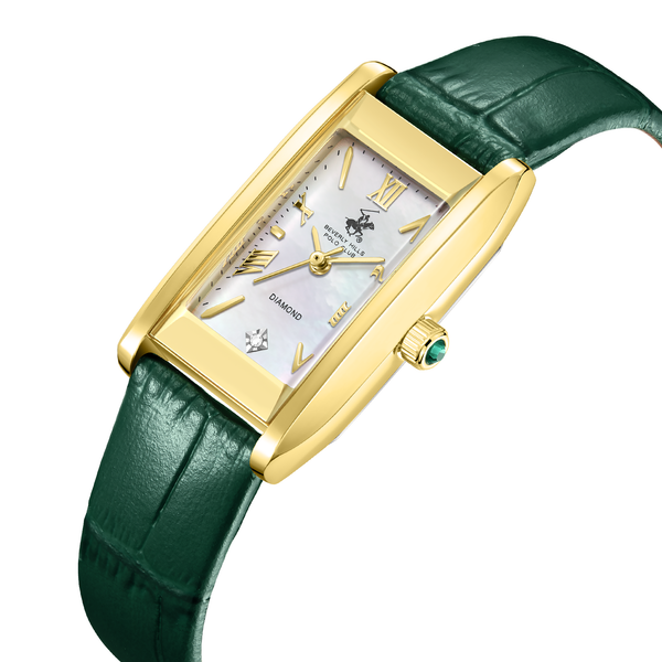 Beverly Hills Polo Club BP3910C.127 Women's Leather Strap & Clasp Detail - Zamana