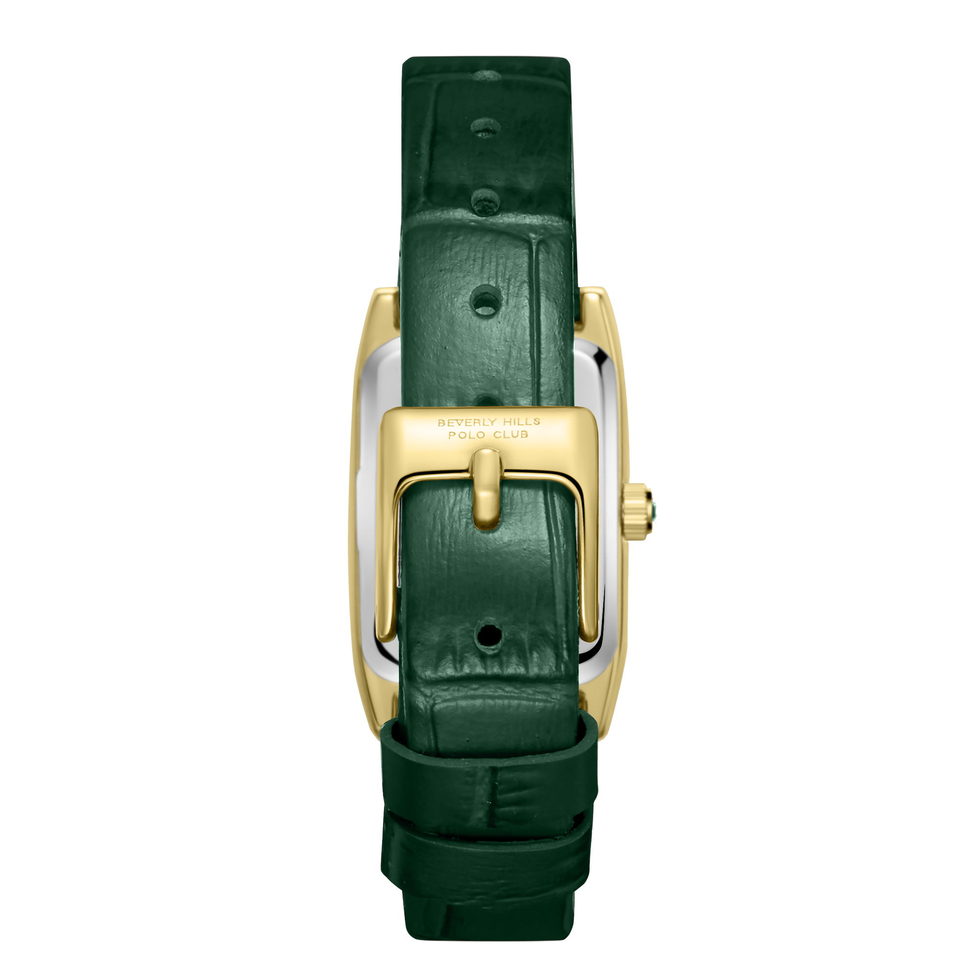 Beverly Hills Polo Club BP3910C.127 Women's Green Dial Leather Strap Watch - Photo 4 - Zamana