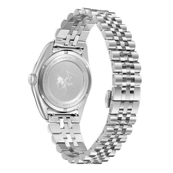 Beverly Hills Polo Club BP3911X.360 Water Resistant Caseback & Engraving - Zamana