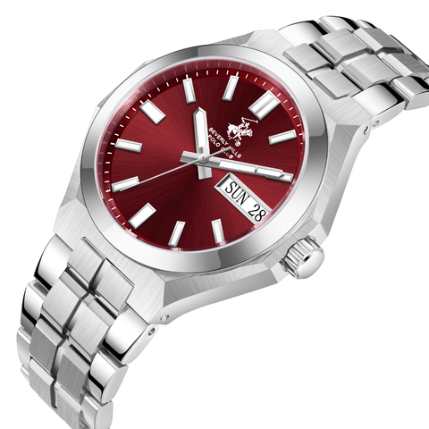 Beverly Hills Polo Club BP3912X.380 Stainless Steel Bracelet & Clasp Detail - Zamana