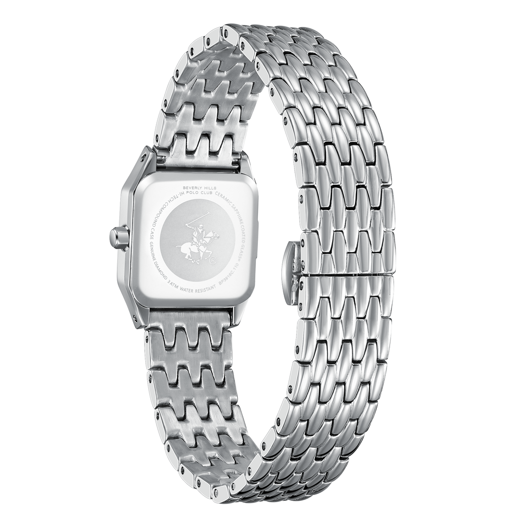 Beverly Hills Polo Club BP3916C.350 Women's Water Resistant Caseback & Engraving - Zamana