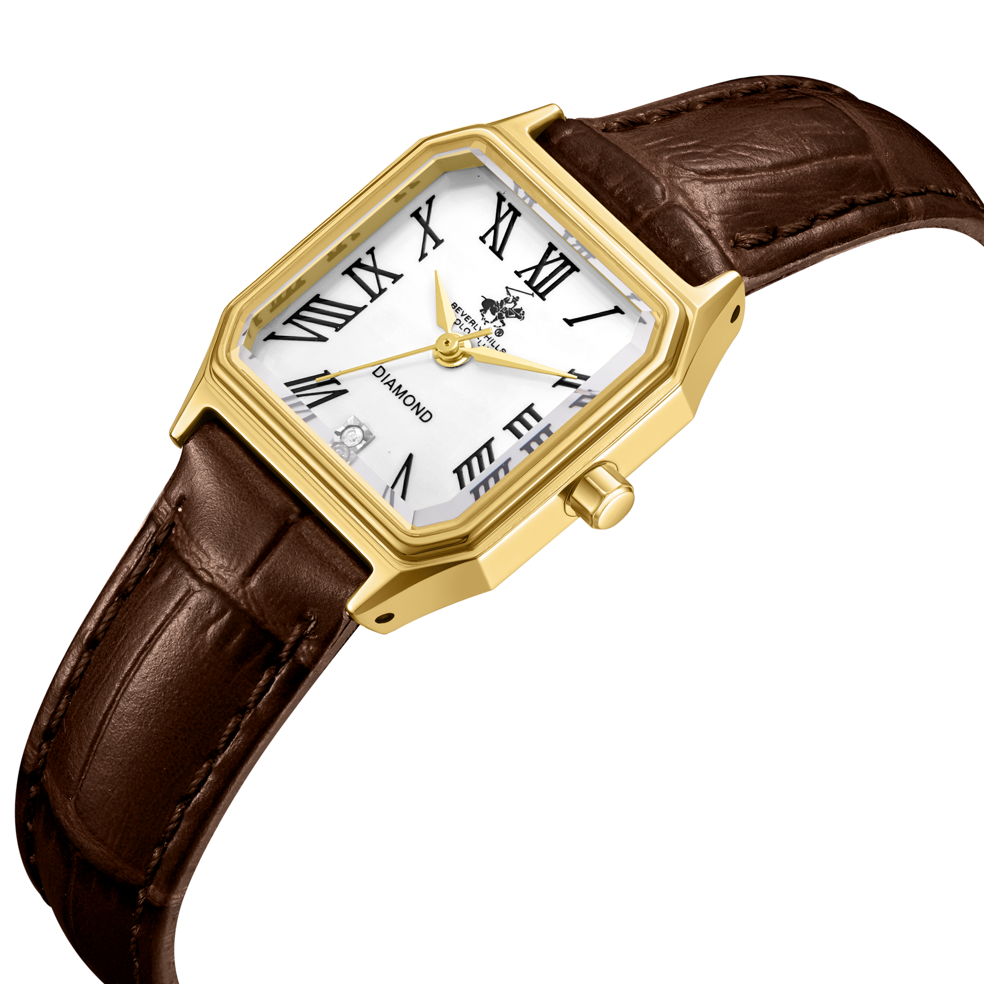 Beverly Hills Polo Club BP3917C.132 Women's Leather Strap & Clasp Detail - Zamana