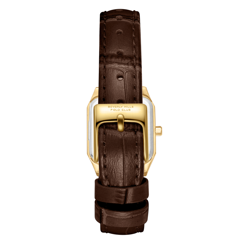 Beverly Hills Polo Club BP3917C.132 Women's White Dial Leather Strap Watch - Photo 4 - Zamana