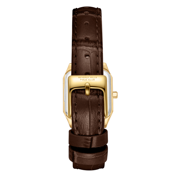 Beverly Hills Polo Club BP3917C.132 Women's White Dial Leather Strap Watch - Photo 4 - Zamana