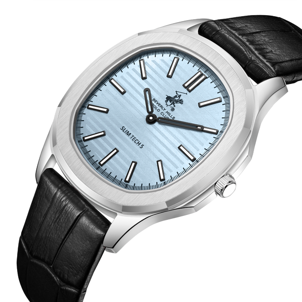 Beverly Hills Polo Club BP3919X.301 Leather Strap & Clasp Detail - Zamana