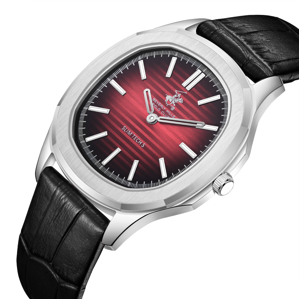 Beverly Hills Polo Club BP3919X.381 Leather Strap & Clasp Detail - Zamana