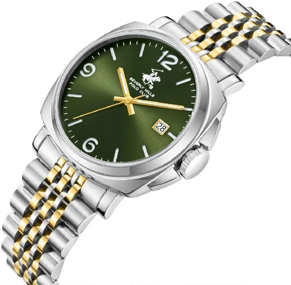Beverly Hills Polo Club BP3928X.270 Steel Strap & Clasp Detail - Zamana