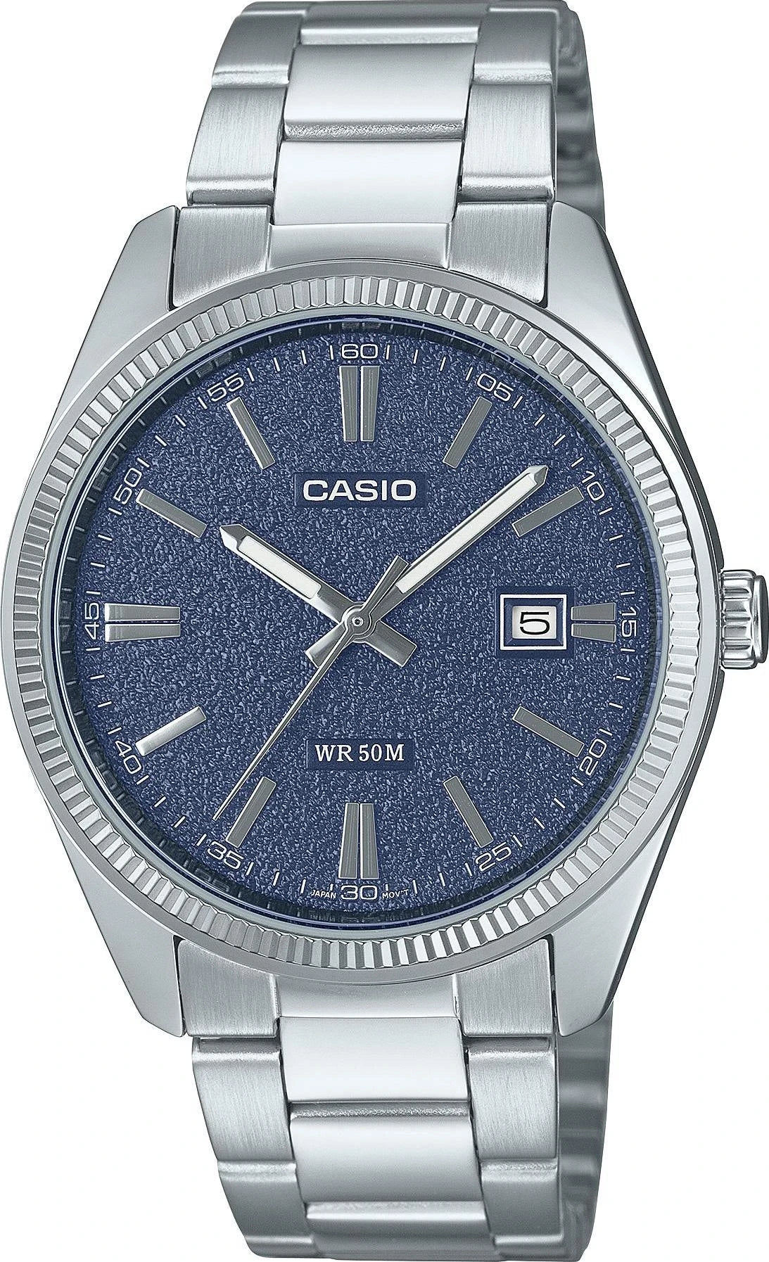 Casio-MTP-1302DA-2A1-mens-stainless-steel-watch-matte Main image