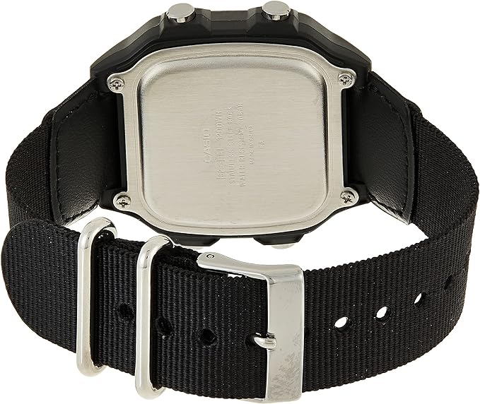 CASIO AE1200WHB - 1B World Time Digital Nylon Strap Watch - Zamana.pk