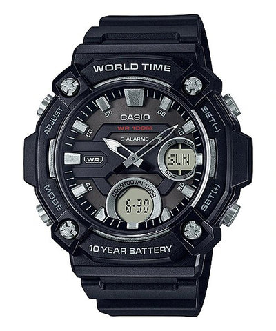 Casio AEQ - 120W - 1AVDF Stainless Steel Watch for Men - Zamana.pk