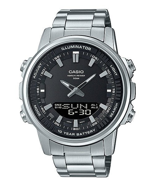 Casio AMW - 880D - 1AVDF Men's stainless steel Watch - Zamana.pk
