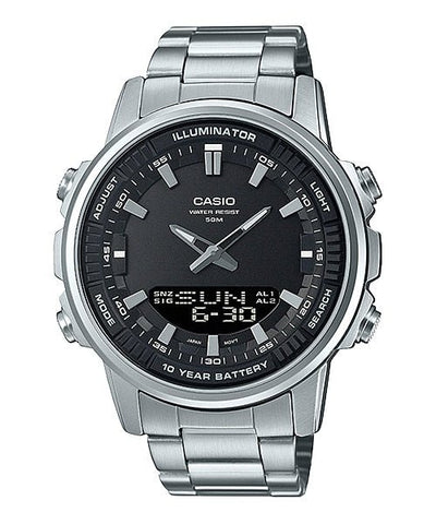 Casio AMW - 880D - 1AVDF Men's stainless steel Watch - Zamana.pk